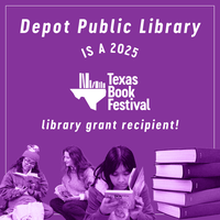 Depot Library Receives Texas Book Festival Grant